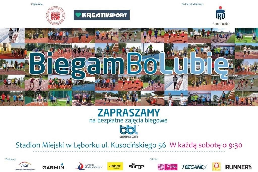 Biegam, bo lubię - bezpłatne zajęcia biegowe na stadionie lekkoatletycznym