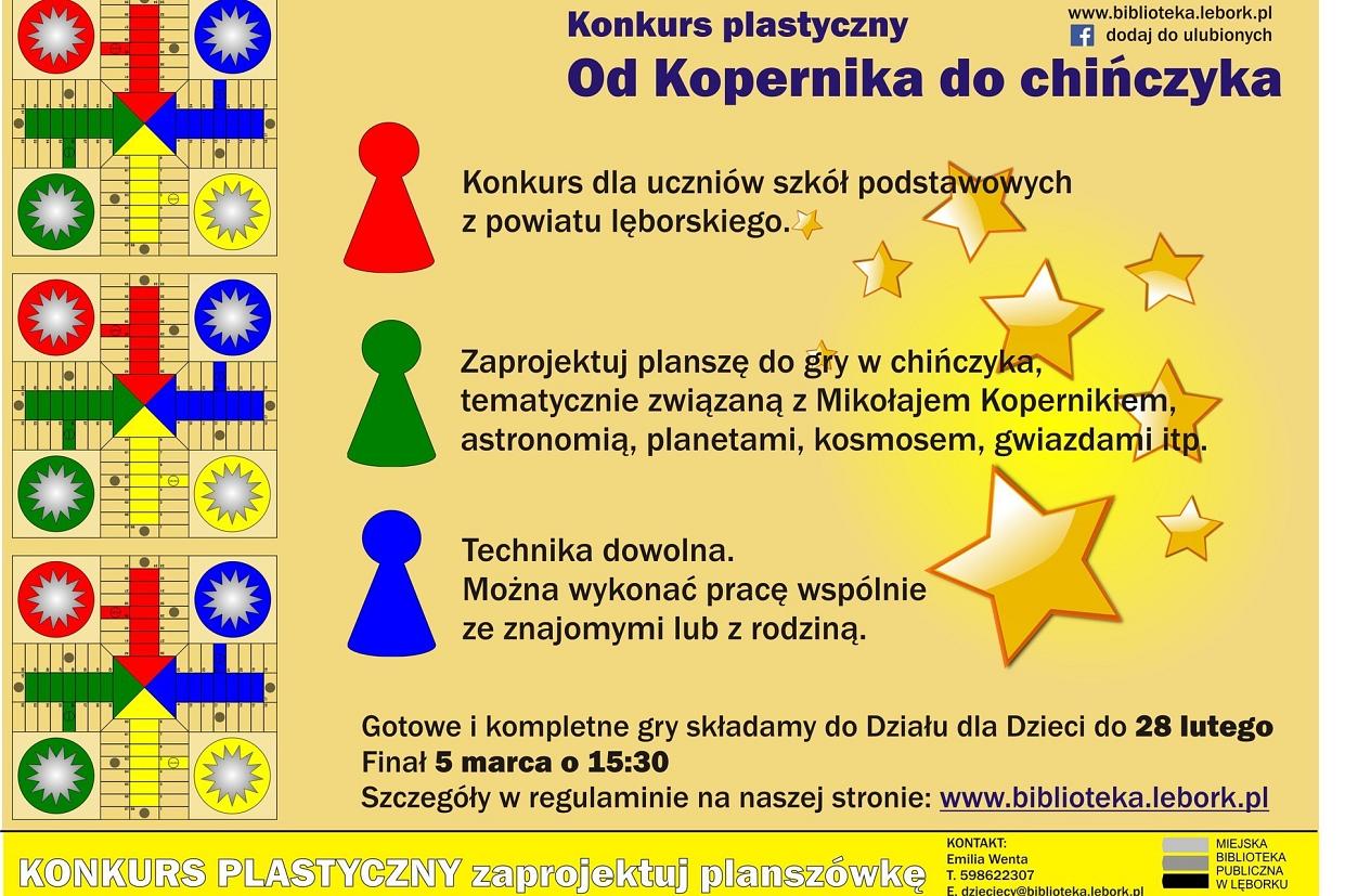 Konkurs plastyczny OD KOPERNIKA DO CHIŃCZYKA