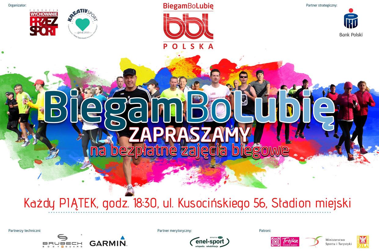 BiegamBoLubię 2018 w Lęborku! BEZPŁATNIE i dla każdego