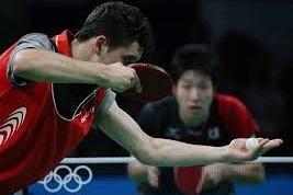 Mecz półfinału 28 Pucharu Europy TT-Inter Cup w tenisie stołowym mężczyzn