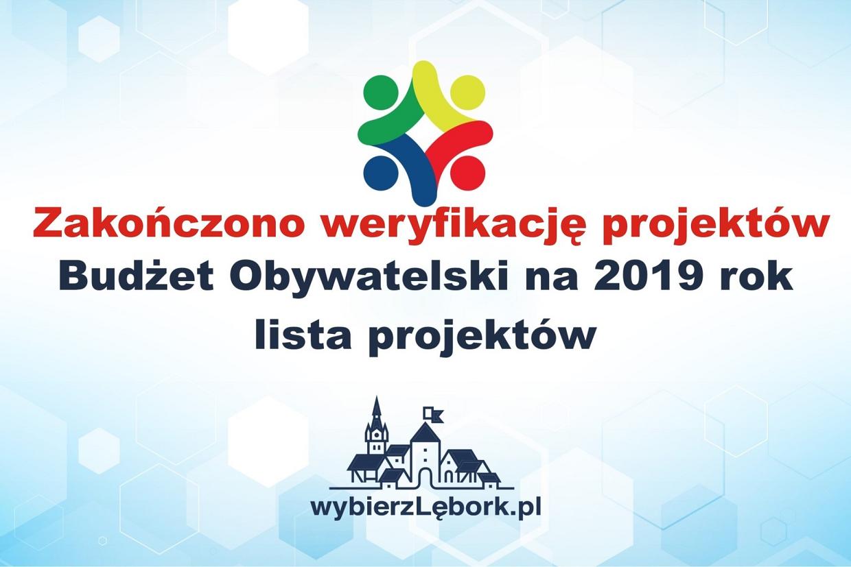 Zakończyła się weryfikacja projektów