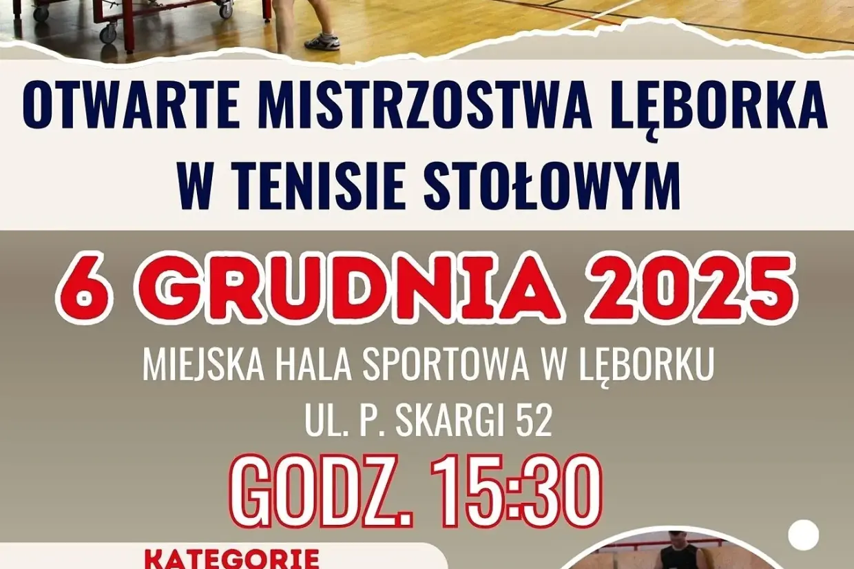 Otwarte Mistrzostwa Lęborka w Tenisie Stołowym