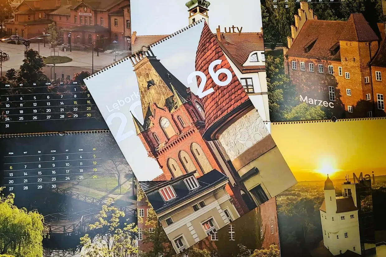 Miejski kalendarz Lęborka na 2026 rok jest już gotowy!