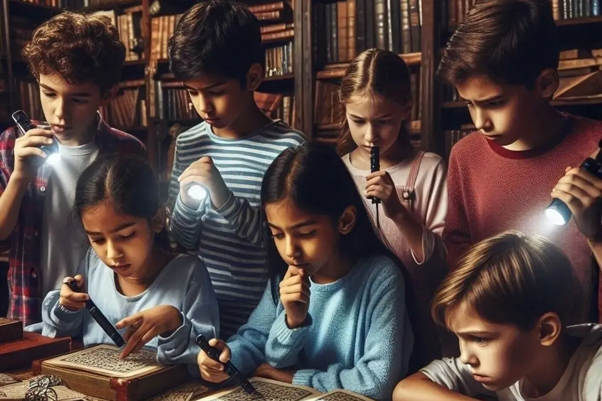 Rodzinne warsztaty detektywistyczne w bibliotece