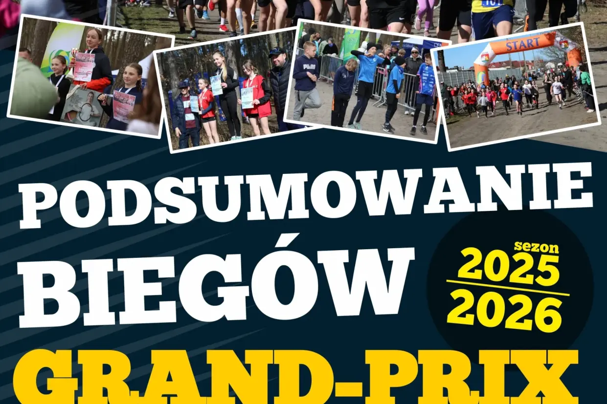 Uroczyste podsumowanie 30. Edycji Indywidualnych Biegów Przełajowych o Puchar Grand-Prix Lęborka sezonu 2025/2026