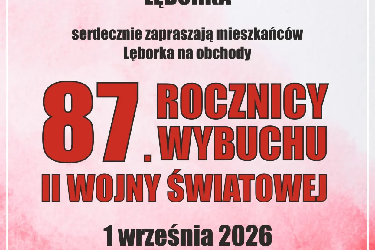Lęborskie obchody 87. rocznicy wybuchu II Wojny Światowej