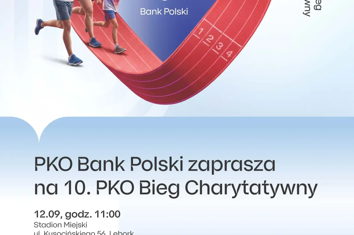 10. PKO Bieg Charytatywny w Lęborku – dołącz i pomagaj!