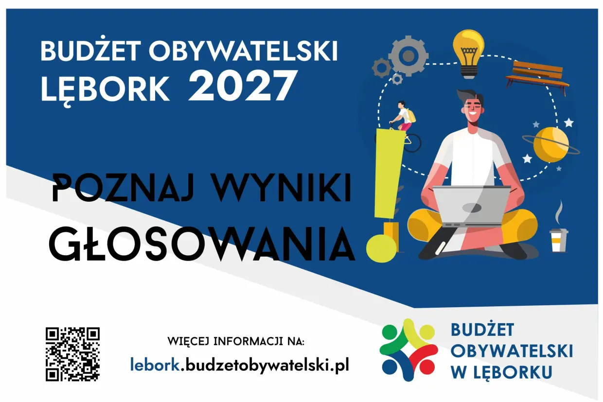 Mieszkańcy wybrali projekty Budżetu Obywatelskiego Lęborka 2027