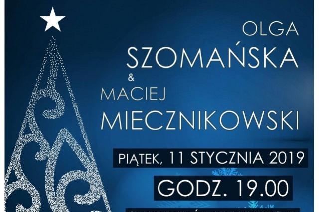 Olga Szomańska i Maciej Miecznikowski zaśpiewają kolędy