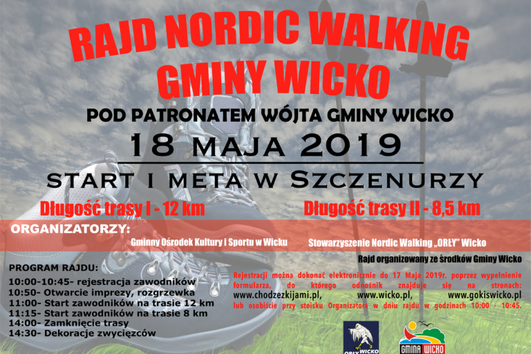 RAJD NORDIC WALKING GMINY WICKO