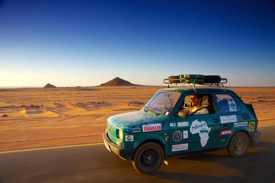 Maluchem przez Afrykę - spotkanie z Arkadym Pawłem Fiedlerem