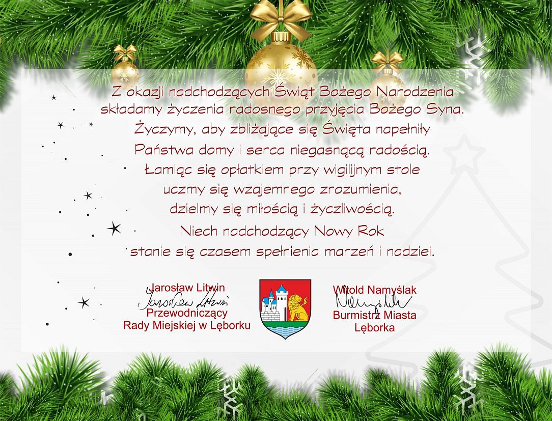 Życzenia Bożonarodzeniowe