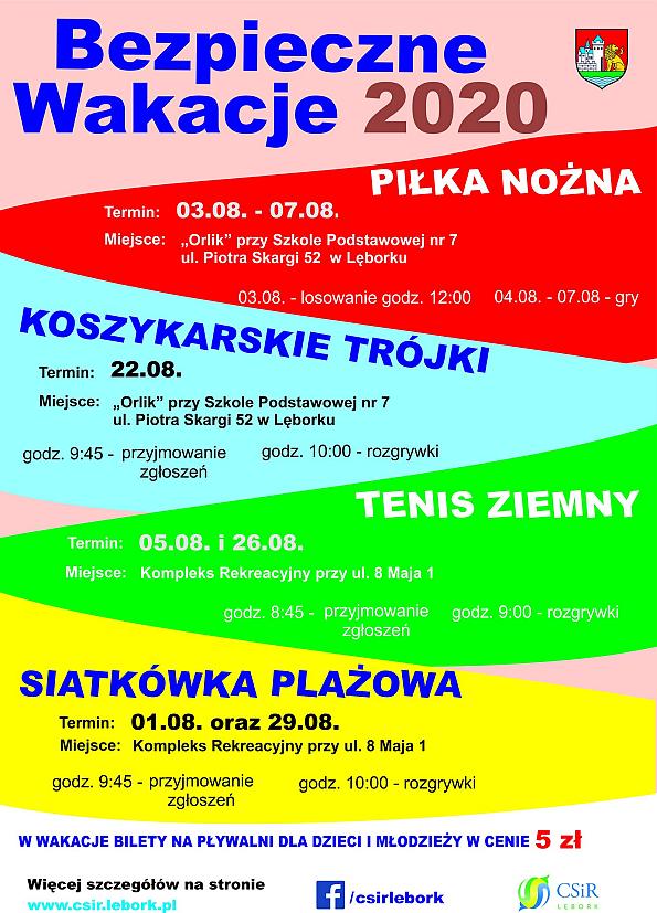 Bezpiecznie wakacje 2020