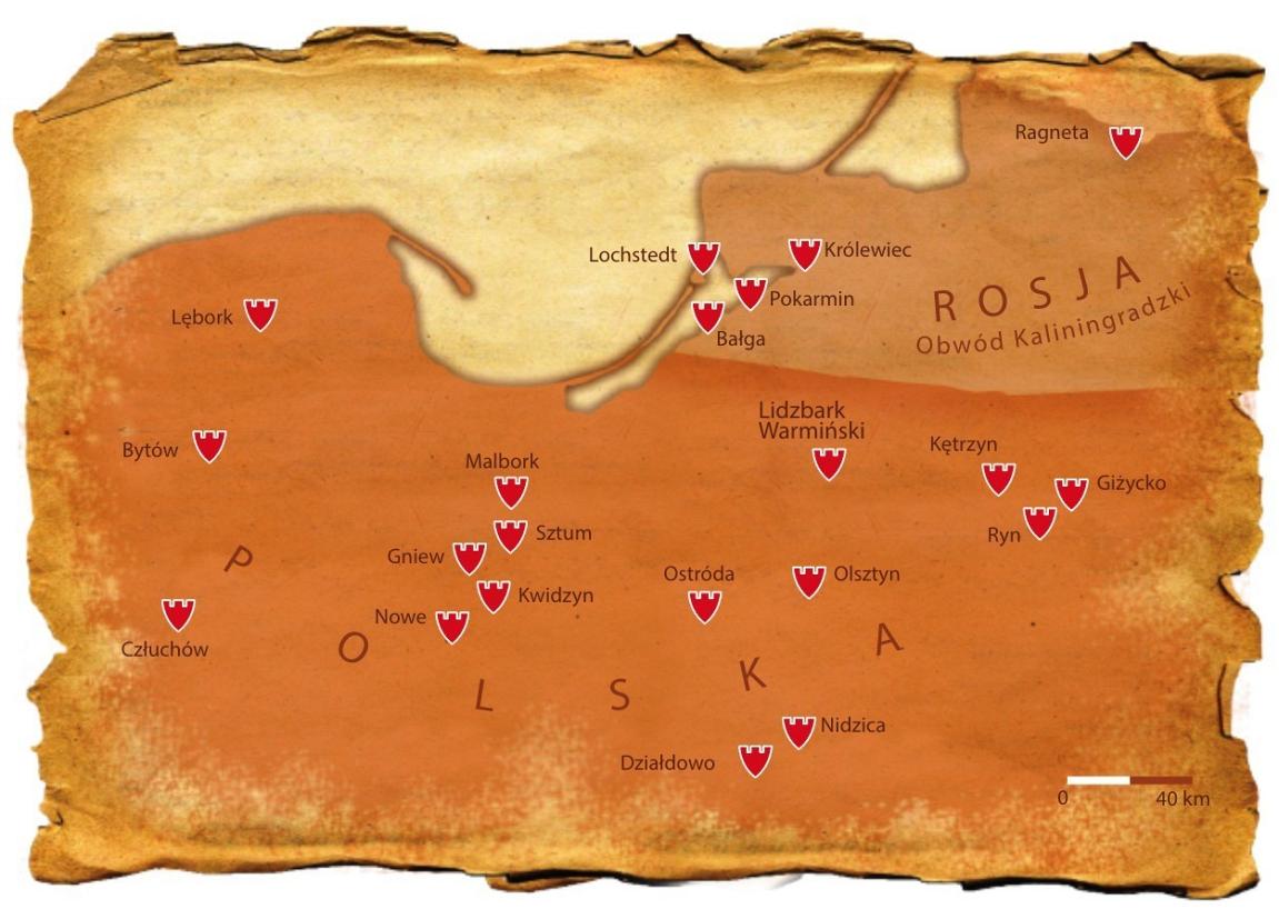 Konkurs wiedzy o zamkach gotyckich dla uczniów szkół podstawowych