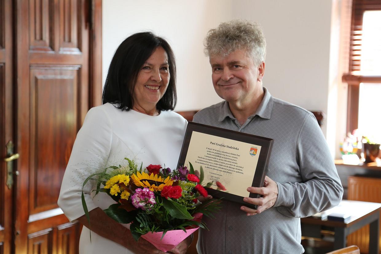 Złoty Jubileusz Pracy Zawodowej w Szkole Podstawowej nr 4 w Lęborku