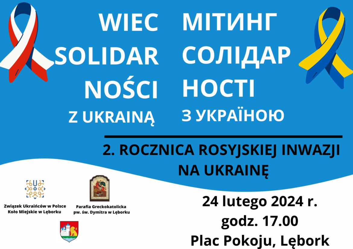 Wiec solidarności z Ukrainą