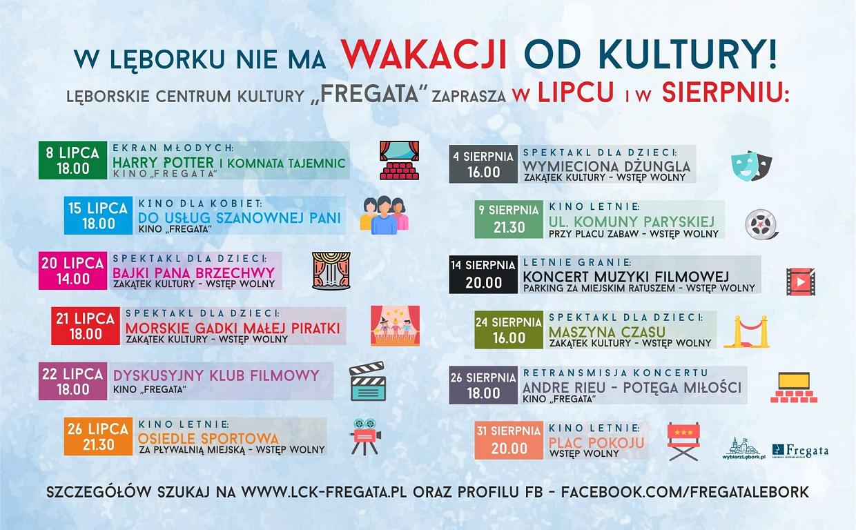 W Lęborku nie ma wakacji od kultury!