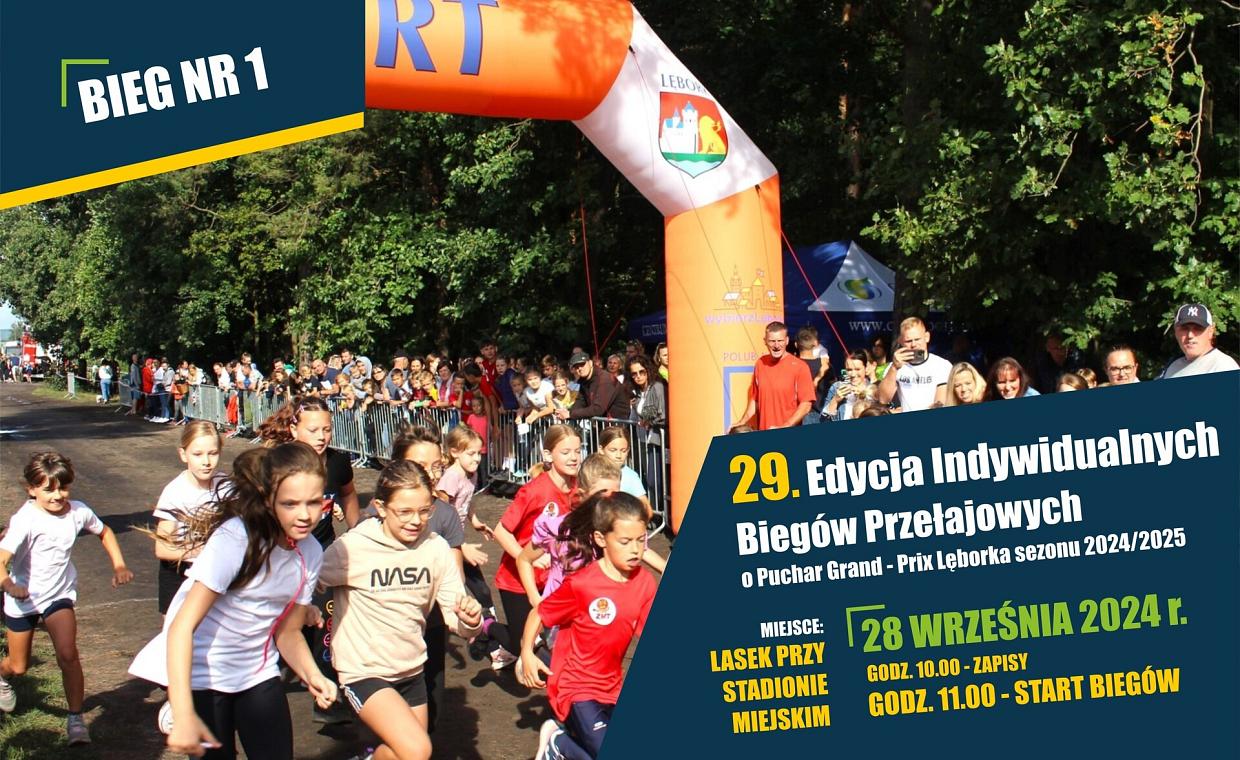 29. Edycja Indywidualnych Biegów Przełajowych o Puchar Grand-Prix Lęborka – Sezon 2024/2025