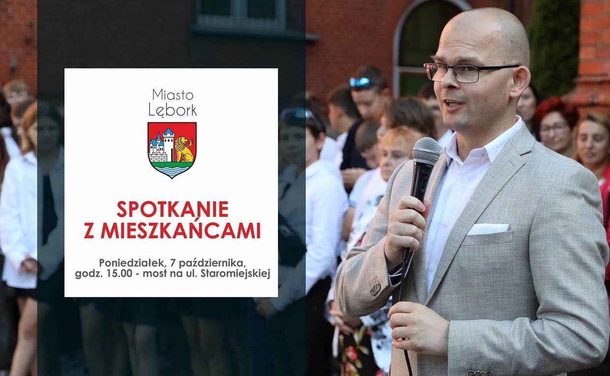 Zaproszenie na spotkanie z Burmistrzem Miasta Lęborka