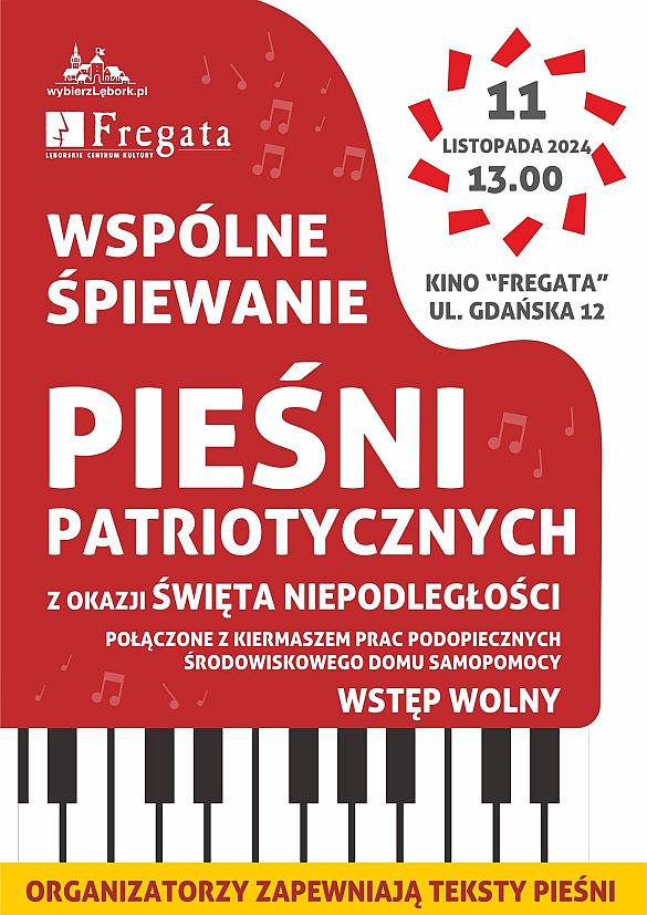 Wspólne Śpiewanie Pieśni Patriotycznych w Kinie “Fregata”