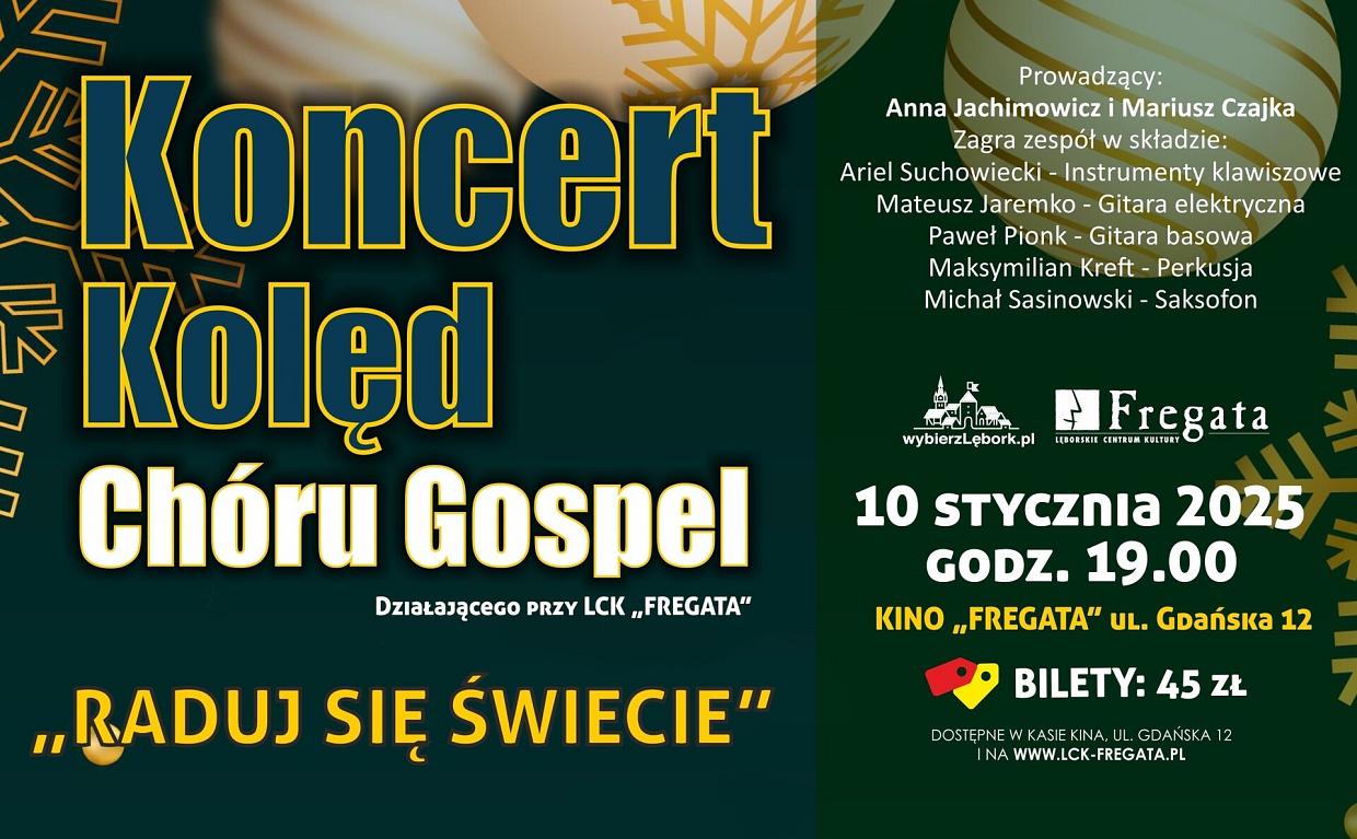 Kolędowy koncert Chóru Gospel w Kinie „Fregata”