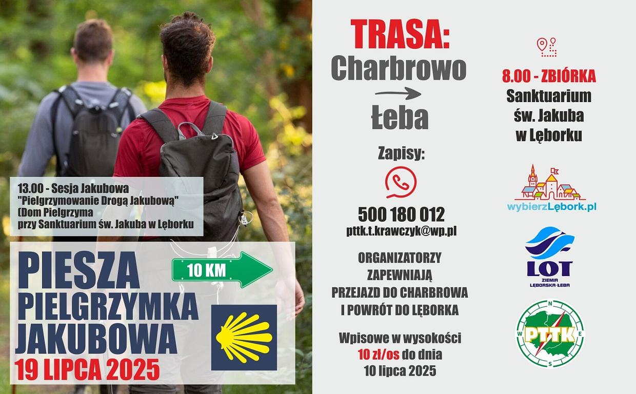 Piesza Pielgrzymka Jakubowa z Charbrowa do Łeby już 19 lipca