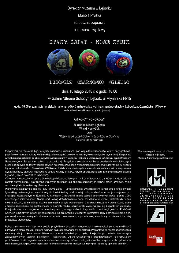STARY ŚWIAT – NOWE ŻYCIE  - wystawa w galerii Muzeum