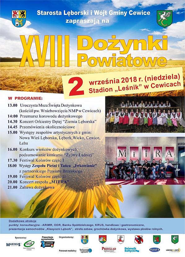 XVIII Dożynki Powiatowe