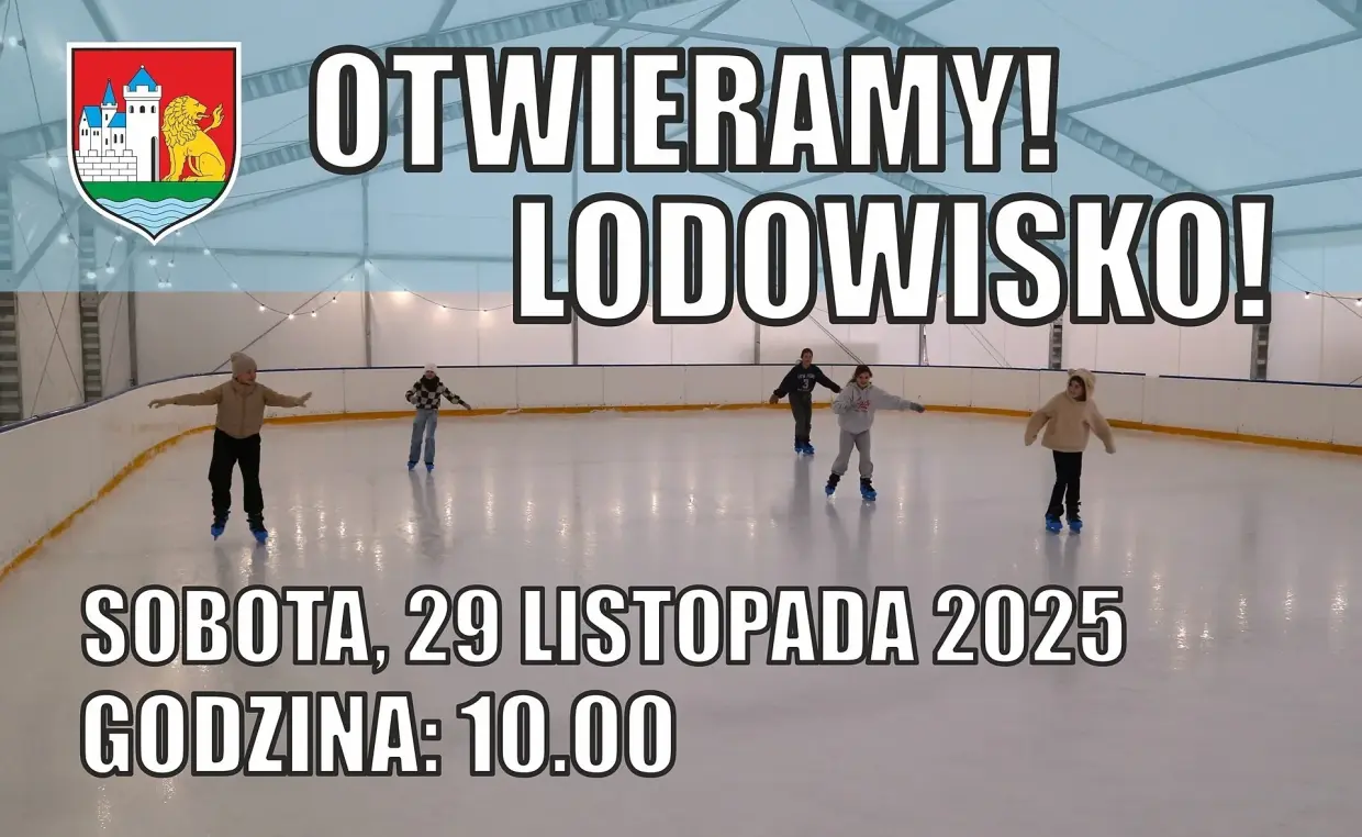Plakat lodowisko
