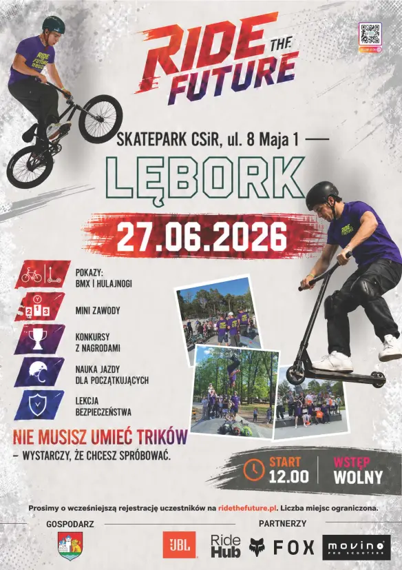 Ride The Future już 27 czerwca w Lęborku