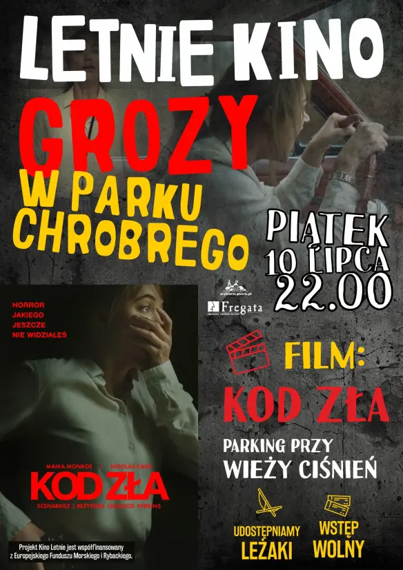 Letnie kino grozy w Parku Chrobrego