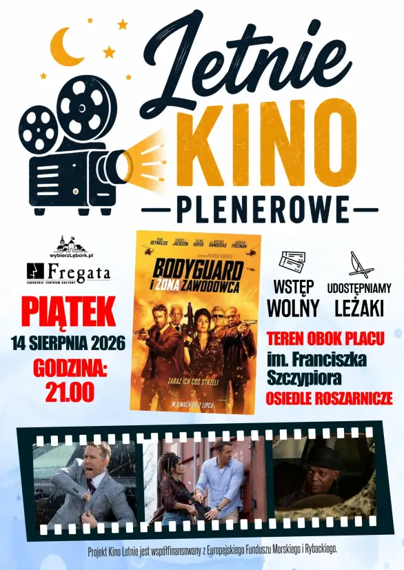 Letnie kino plenerowe - zapraszamy w sierpniu