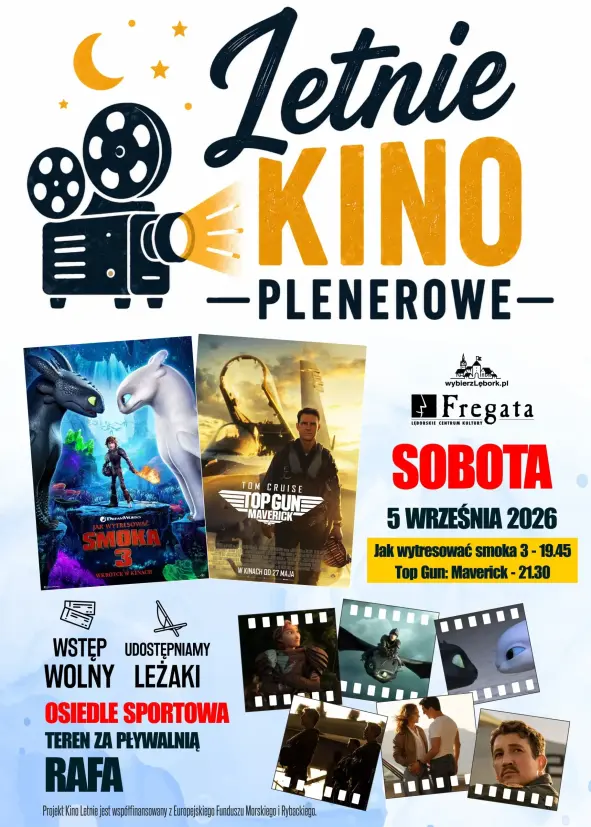 Wrześniowe kino plenerowe na Osiedlu Sportowa