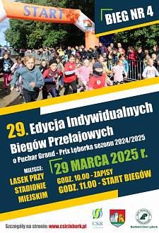29. Edycja Indywidualnych Biegów Przełajowych o Puchar Grand-Prix Lęborka