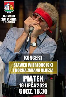Koncert Sławek Wierzcholski & Nocna Zmiana Bluesa