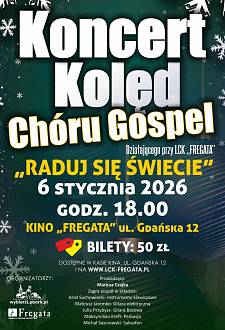 Koncert kolęd Chóru Gospel "Raduj się świecie!"