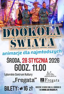 "Dookoła świata" - animacje dla najmłodszych