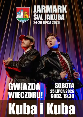 Kuba i Kuba na Jarmarku św. Jakuba 2026