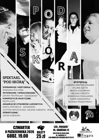 Spektakl teatralny "Pod skórą"