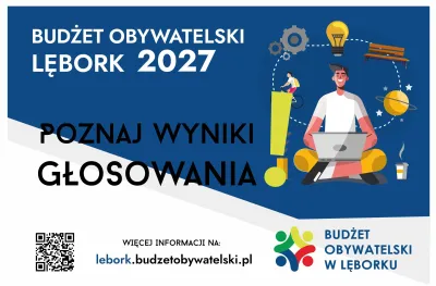 Mieszkańcy wybrali projekty Budżetu Obywatelskiego Lęborka 2027