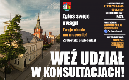 Czytaj o: Konsultacje społeczne – przyszłość Twojego miasta!