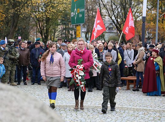 Lęborczanie świętowali 101 rocznicę odzyskania 34191