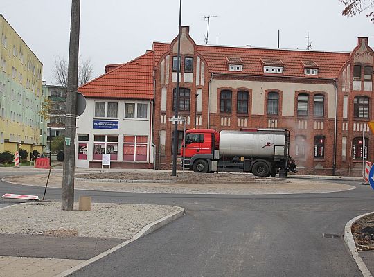 Lęborski Węzeł Przesiadkowy. Front robót na 34492