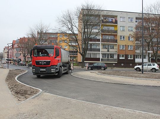 Lęborski Węzeł Przesiadkowy. Front robót na 34495
