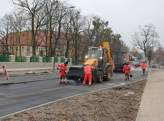 Lęborski Węzeł Przesiadkowy. Front robót na 34496
