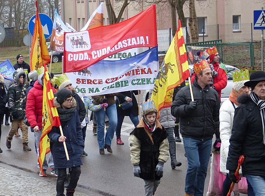 Orszak Trzech Króli dotarł do Lęborka 35028