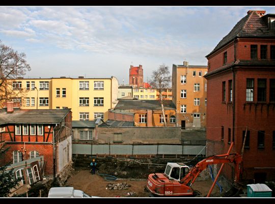 Odkryto fundamenty baszty 1134