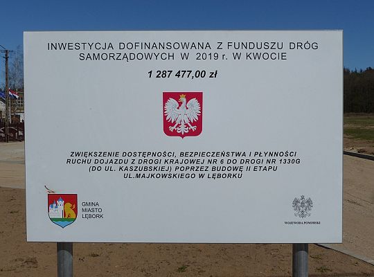 Majkowskiego w budowie. Nowe połączenie do 35935
