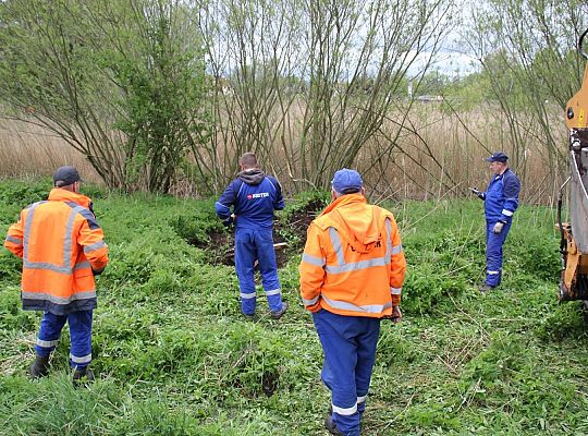 Wodociągowy przewiert sterowany pod rzeką Łebą 36078