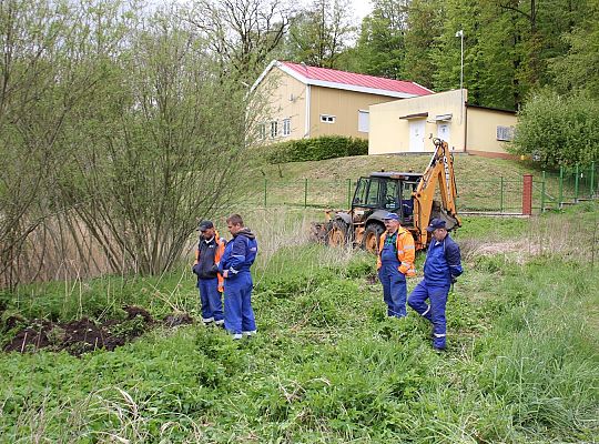 Wodociągowy przewiert sterowany pod rzeką Łebą 36081